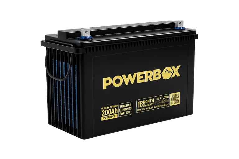 Exide PowerBox 200Ah Tall Tubular Inverter Battery