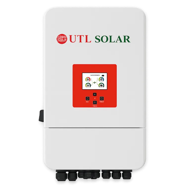UTL HYB-8K-GXLT2 — 8kVA Three Phase Transformerless Hybrid Solar Inverter